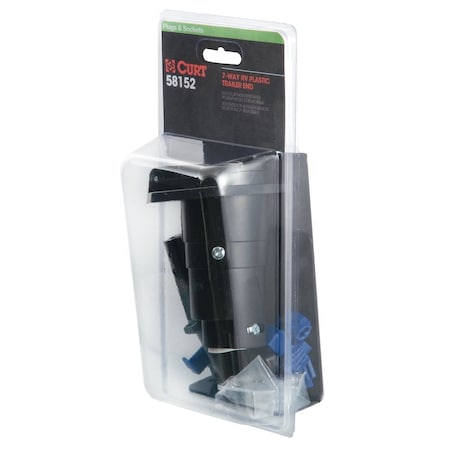 Sunbelt Wiring Socket, 7-way, Trailer end and Vehicle End 3.95" x8.8" x3.05" A-B1CM58152